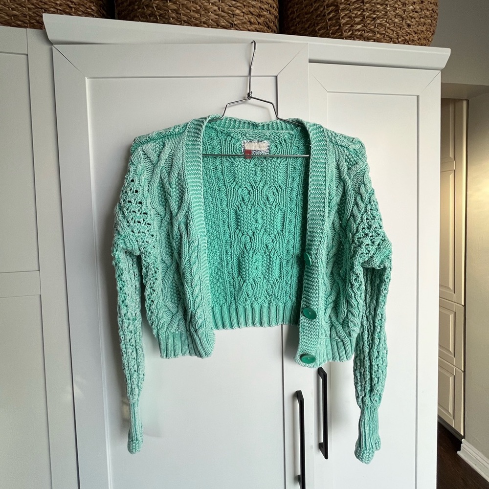 Beautiful feminine Pilcro and the Letterpress Anthro sweater size small - Picture 1 of 3